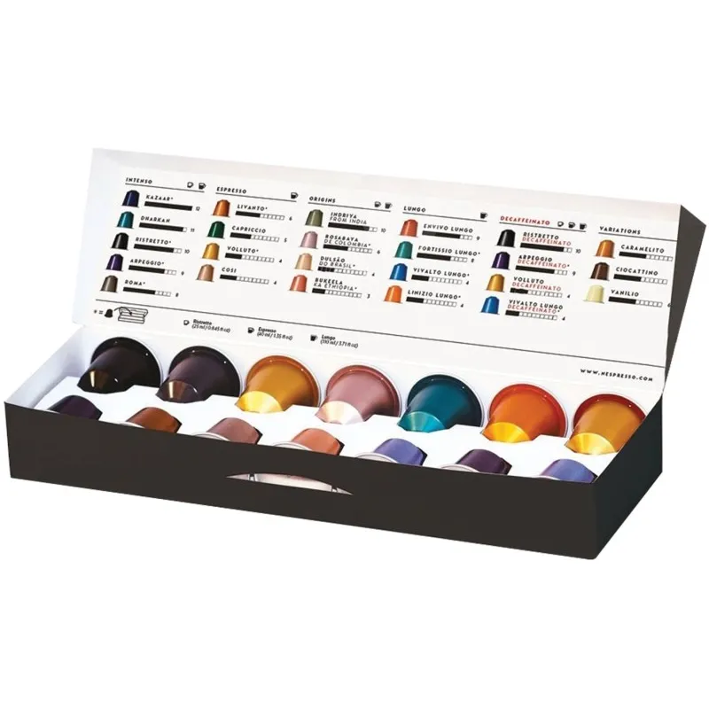 Кавоварка DeLonghi Nespresso Inissia EN80.B + 14 капсул